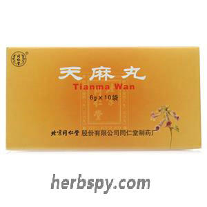 Tianma Wan for rheumatic stasis, arthralgia due to liver and kidney deficiency
